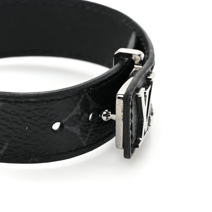 Louis Vuitton Monogram Eclipse LV Slim Bracelet 19 3 of 7