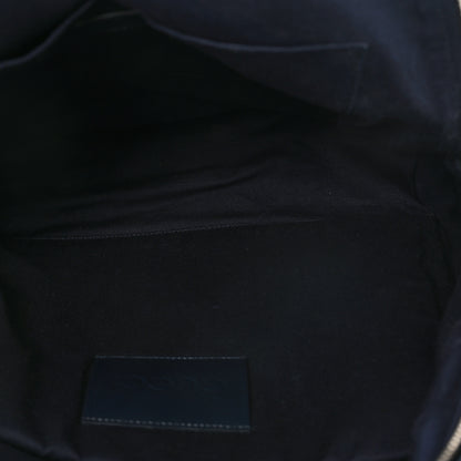 Gucci Denim Monogram Camouflage Large Backpack Blue 4 of 10