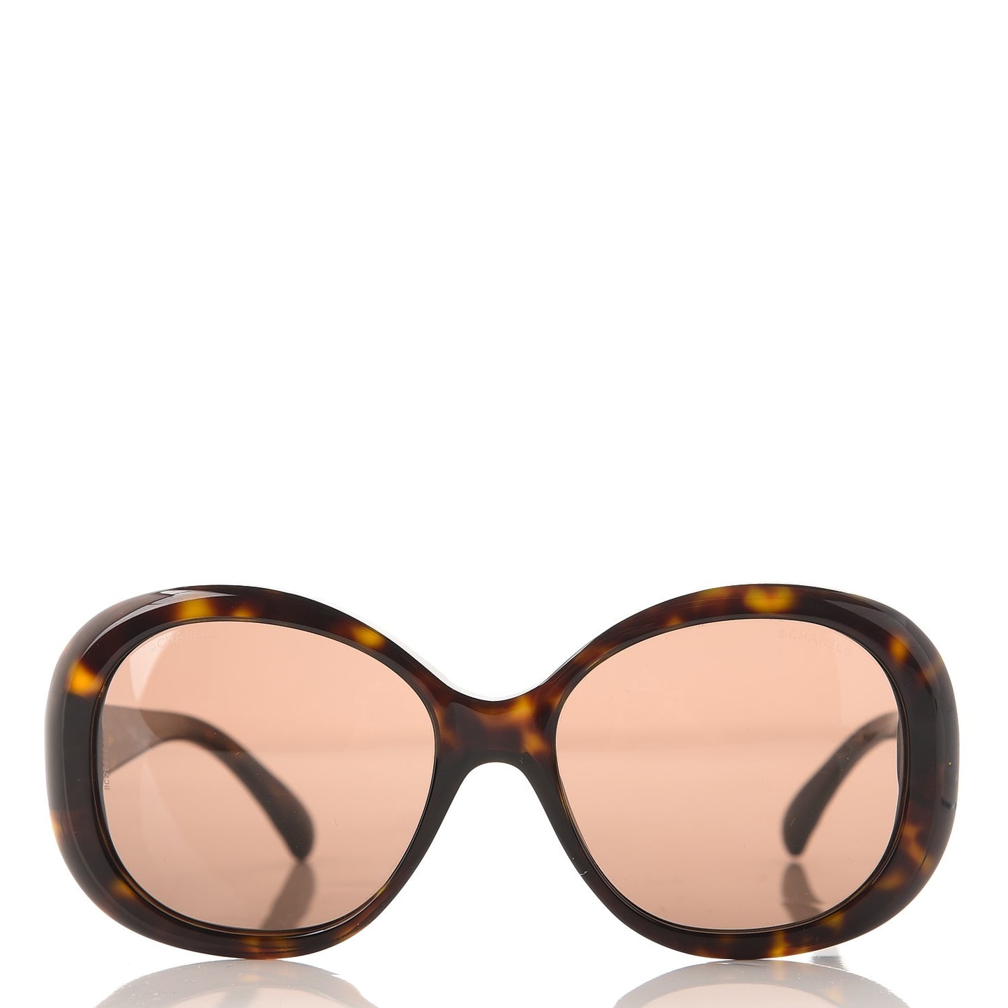 Quilted CC Sunglasses 5188 Tortoise