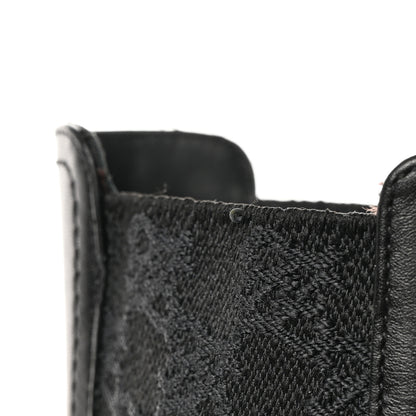 Fendi Vitello Karligraphy Embossed Ankle Boots 38.5 Black 13 of 15