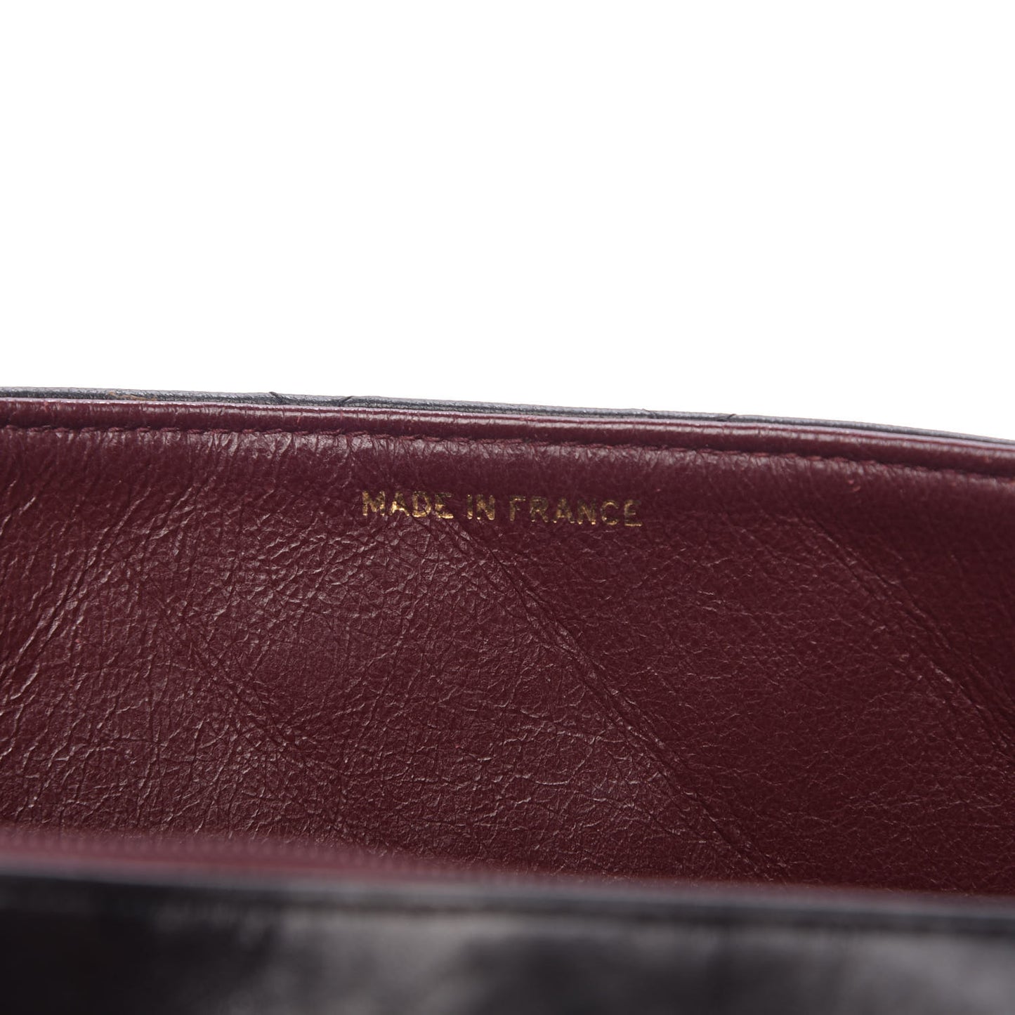 Lambskin Quilted Medium Single Flap Black