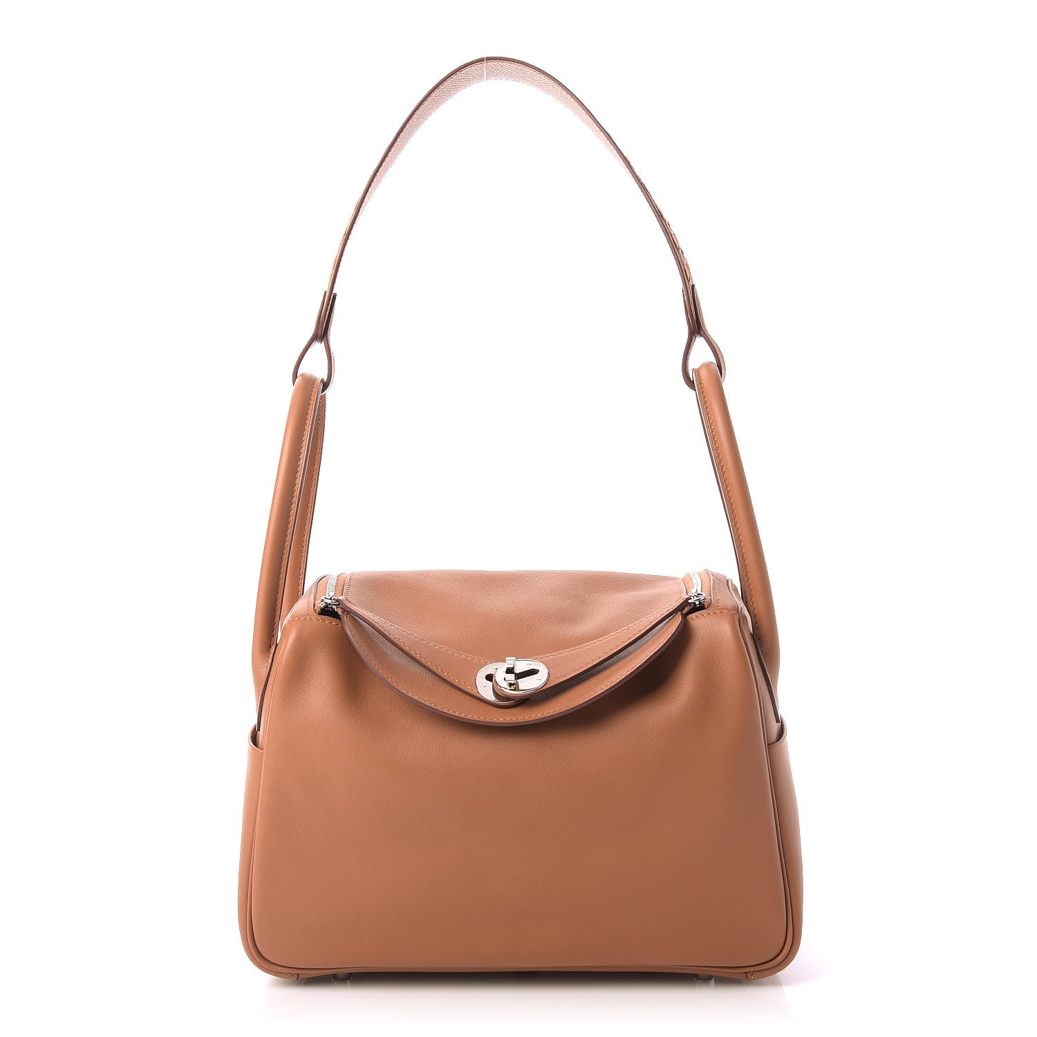 Hermes Swift Epsom Lindy 26 Tressage De Cuir Gold Abricot Rose Azalee 1 of 9