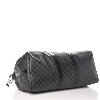 Louis Vuitton Damier Graphite Keepall Bandouliere 55 4 of 12