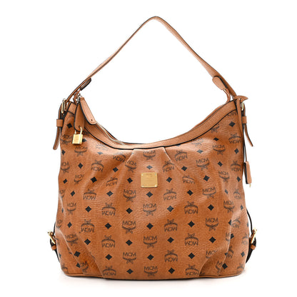 MCM Visetos Hobo Cognac 1 of 10
