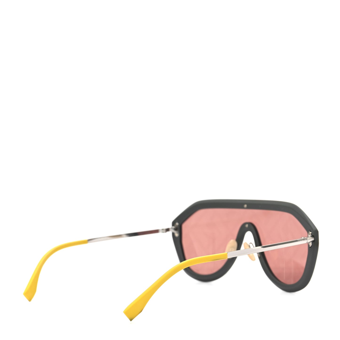 FF Fabulous Shield Sunglasses FF M0039/G/S Grey Yellow