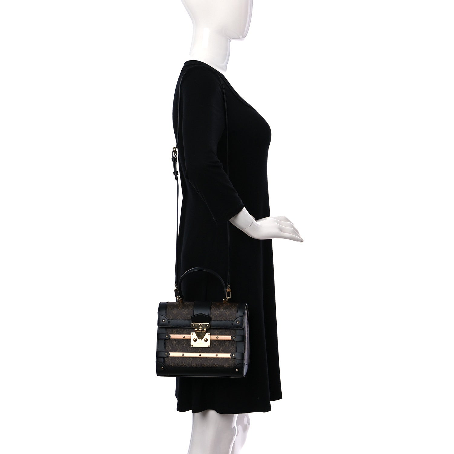 Louis Vuitton Monogram Trianon Black 2 of 13