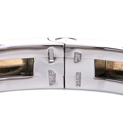 Bulgari 18K Yellow Gold Stainless Steel B.Zero1 Bangle Bracelet 6 of 9