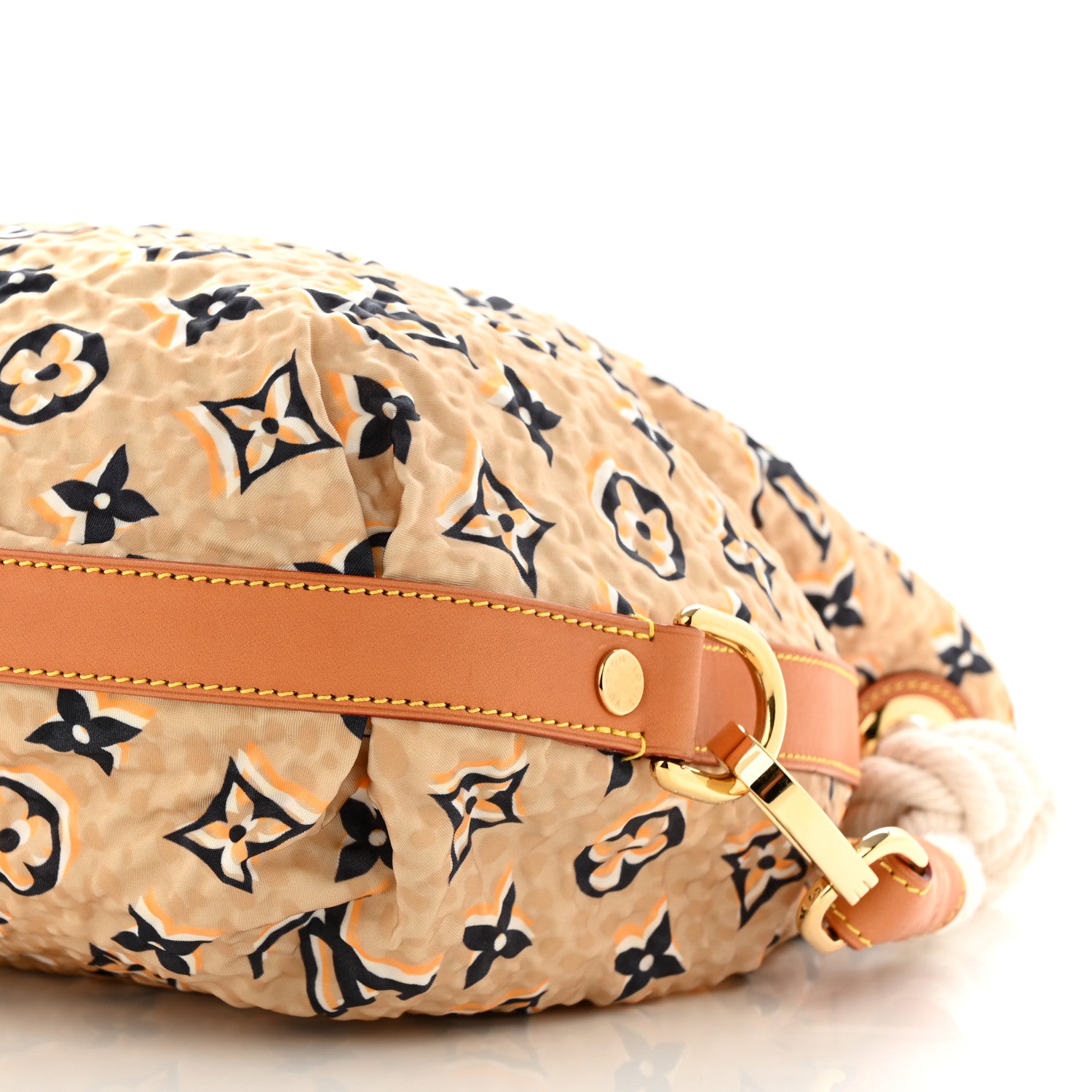Louis Vuitton Canvas Monogram Cruise Bulles MM Natural 9 of 9
