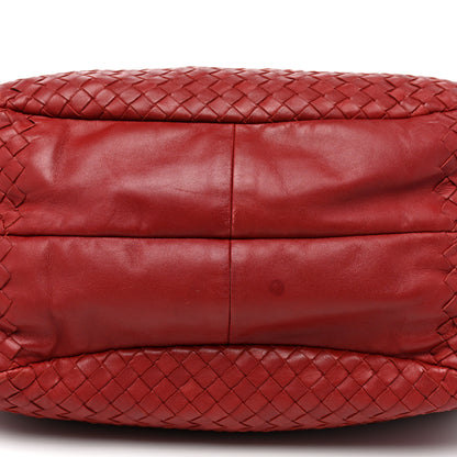 Bottega Veneta Nappa Intrecciato Medium Campana Hobo Red 7 of 15