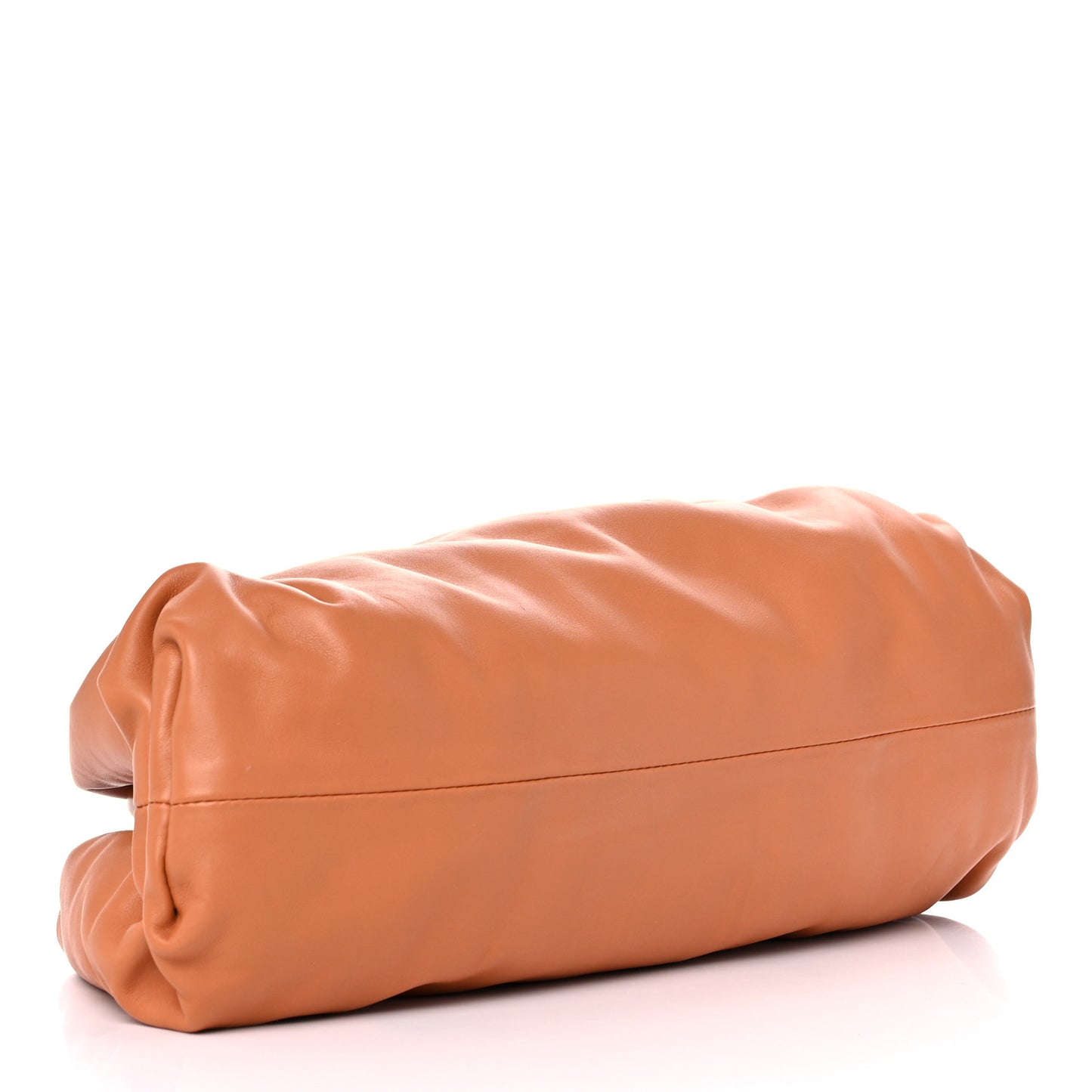 Smooth Butter Calf The Pouch Oversized Clutch Clay