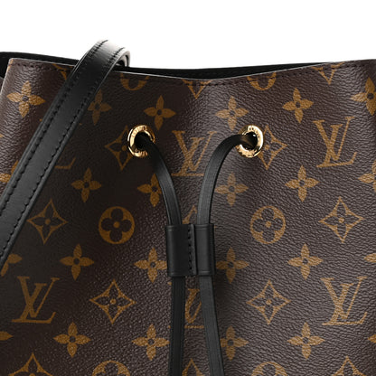 Louis Vuitton Monogram Neonoe MM Black 6 of 9