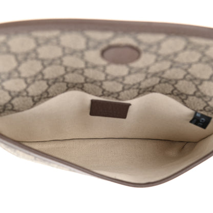 Gucci GG Supreme Monogram Neo Vintage Web Belt Bag Brown 5 of 8