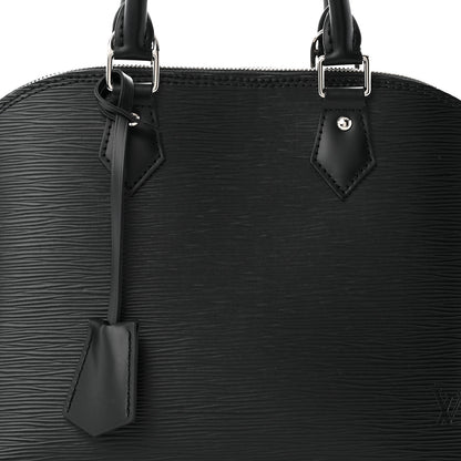 Louis Vuitton Epi Alma PM Black 7 of 9