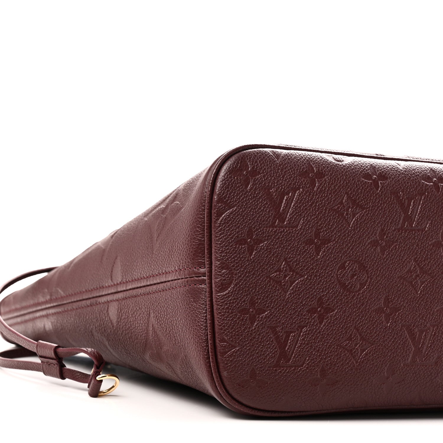 Louis Vuitton Empreinte Monogram Giant Neverfull MM Wine 9 of 10