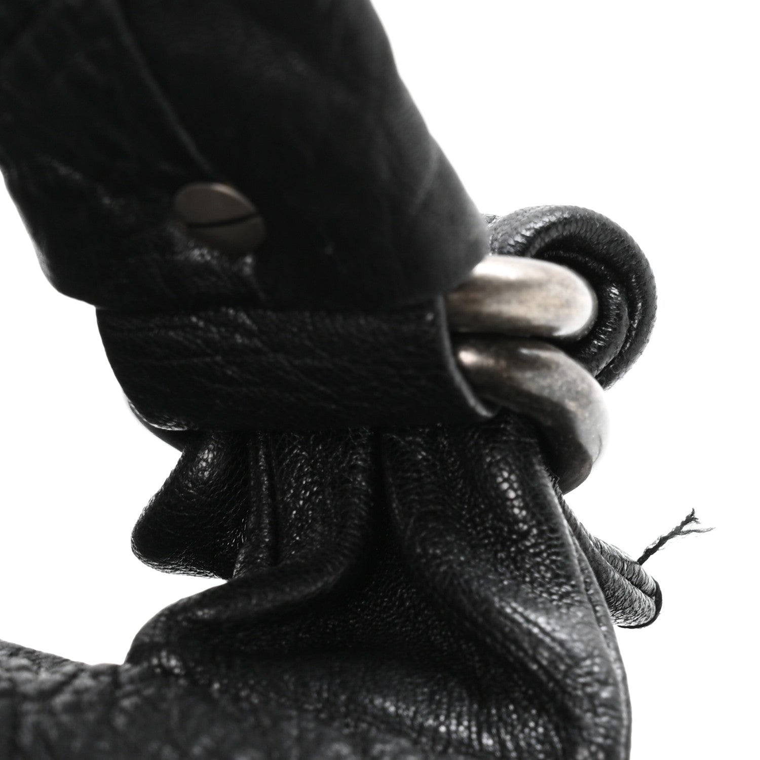 Chanel Distressed Lambskin Le Marais Bowler Black 11 of 11