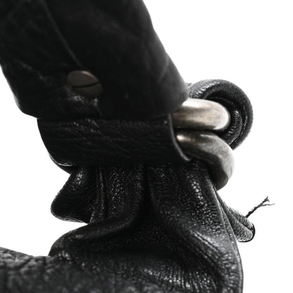 Chanel Distressed Lambskin Le Marais Bowler Black 11 of 11