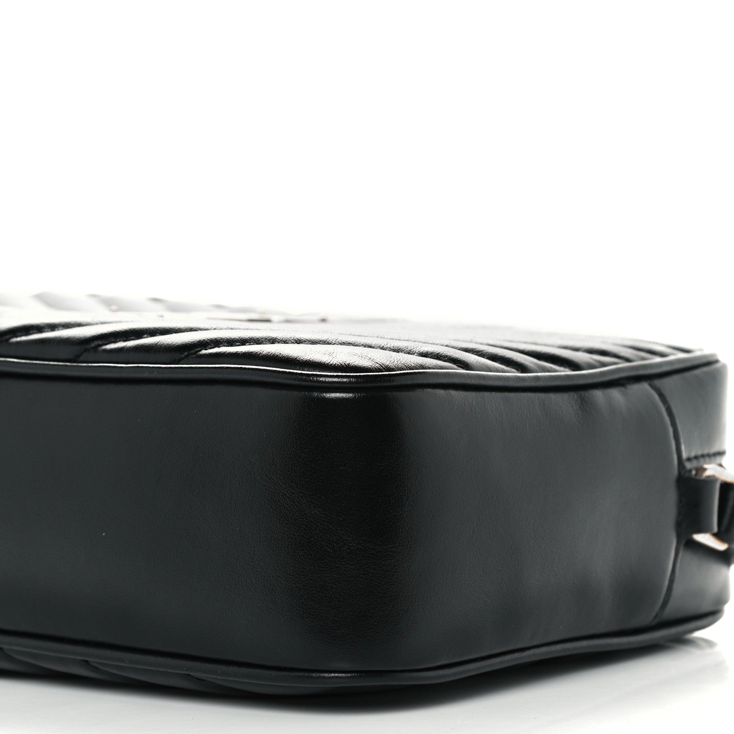 Saint Laurent Calfskin Matelasse Monogram Lou Camera Bag Black 10 of 10