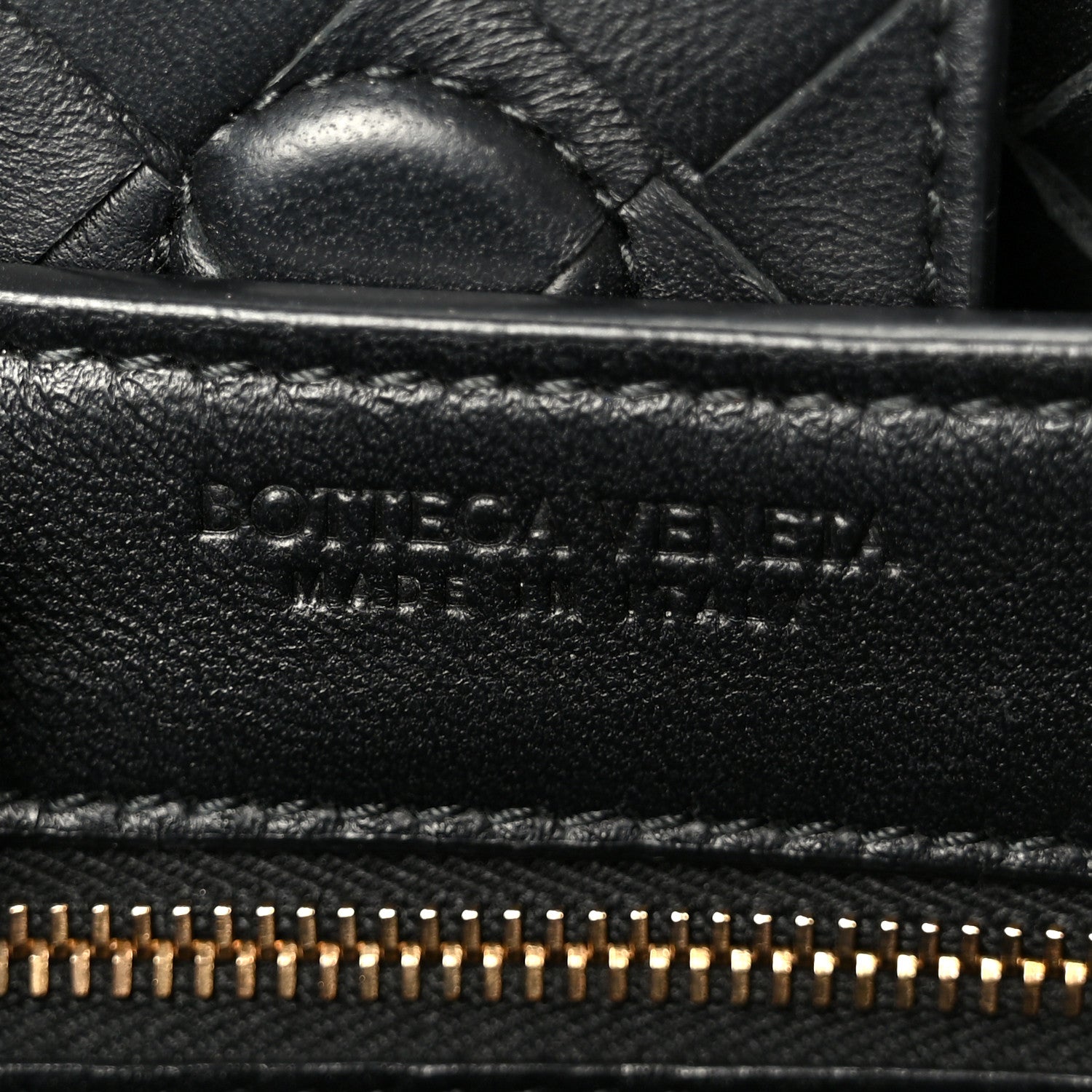 Bottega Veneta Nappa Intrecciato Small Andiamo Shoulder Bag Black 7 of 11
