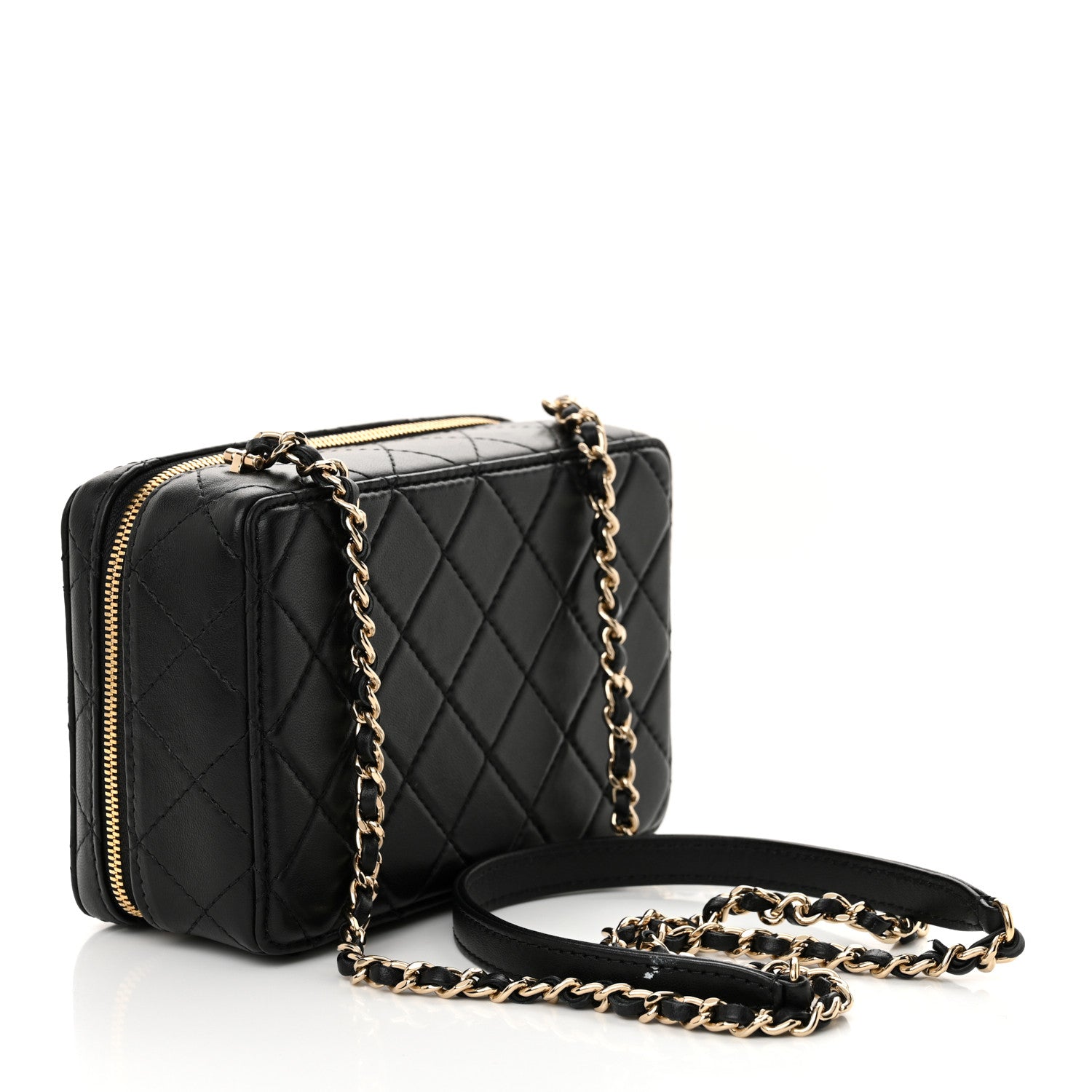 Chanel Lambskin Quilted Coco Click Bag Black 3 of 11