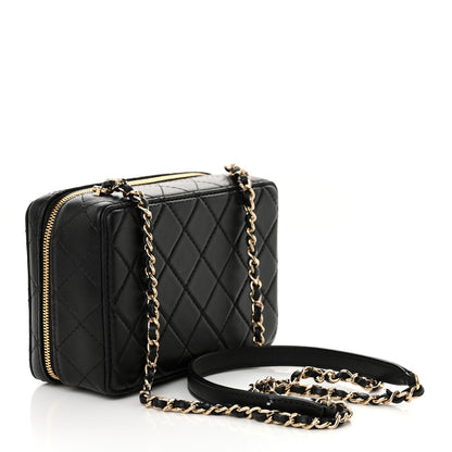 Chanel Lambskin Quilted Coco Click Bag Black 3 of 11