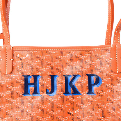 Goyard Goyardine Saint Louis GM Orange 7 of 9
