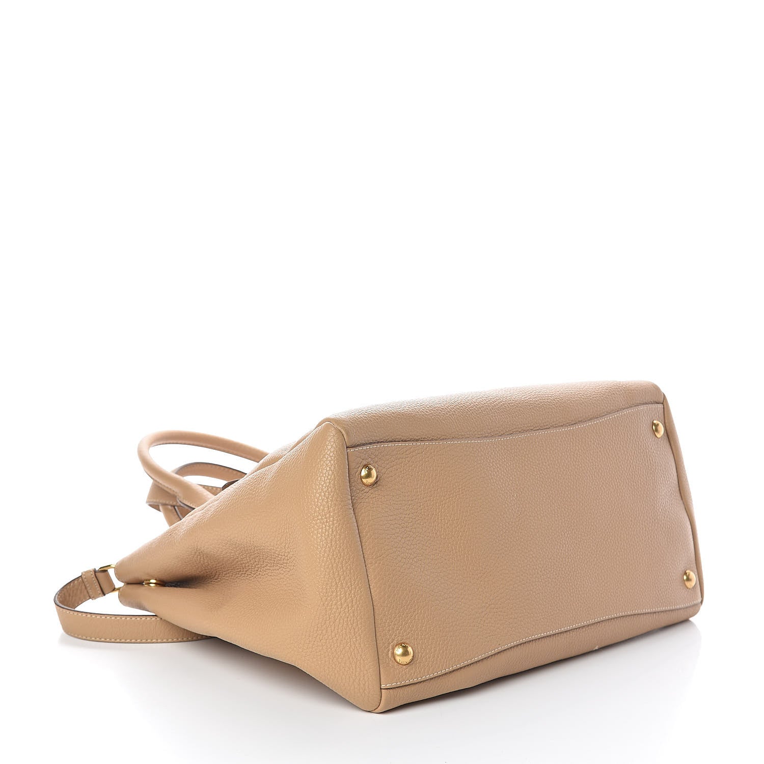 Prada Vitello Phenix Shopping Bag Sabbia 4 of 9