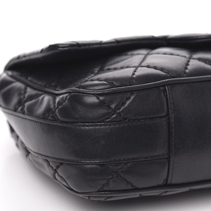 Chanel Lambskin Quilted Medium Easy Carry Flap Black 8 of 14