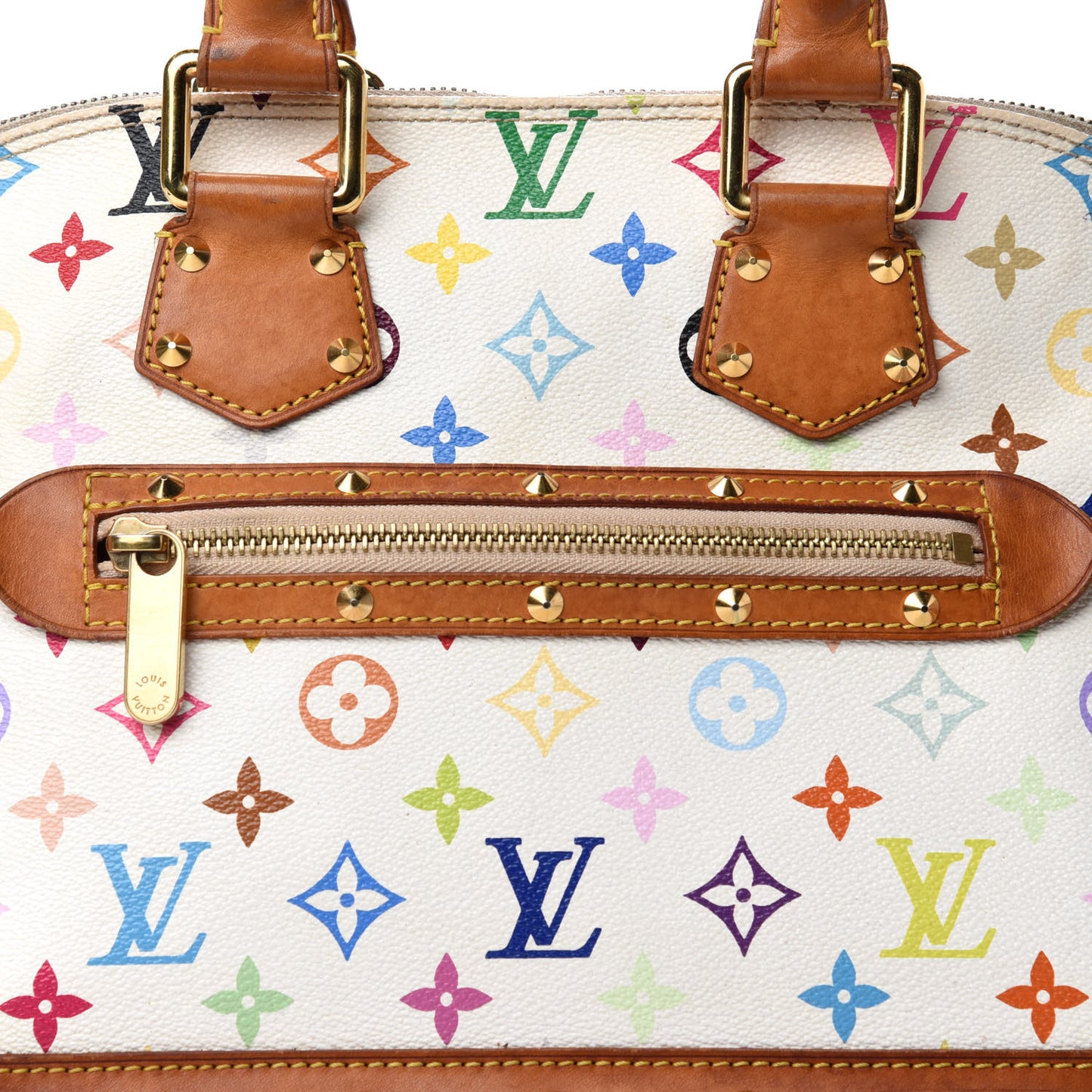 Monogram Multicolor Alma White