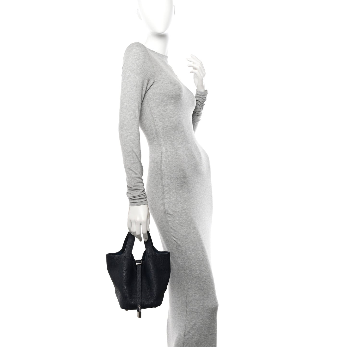 Taurillon Clemence Picotin Lock 18 PM Bleu Nuit