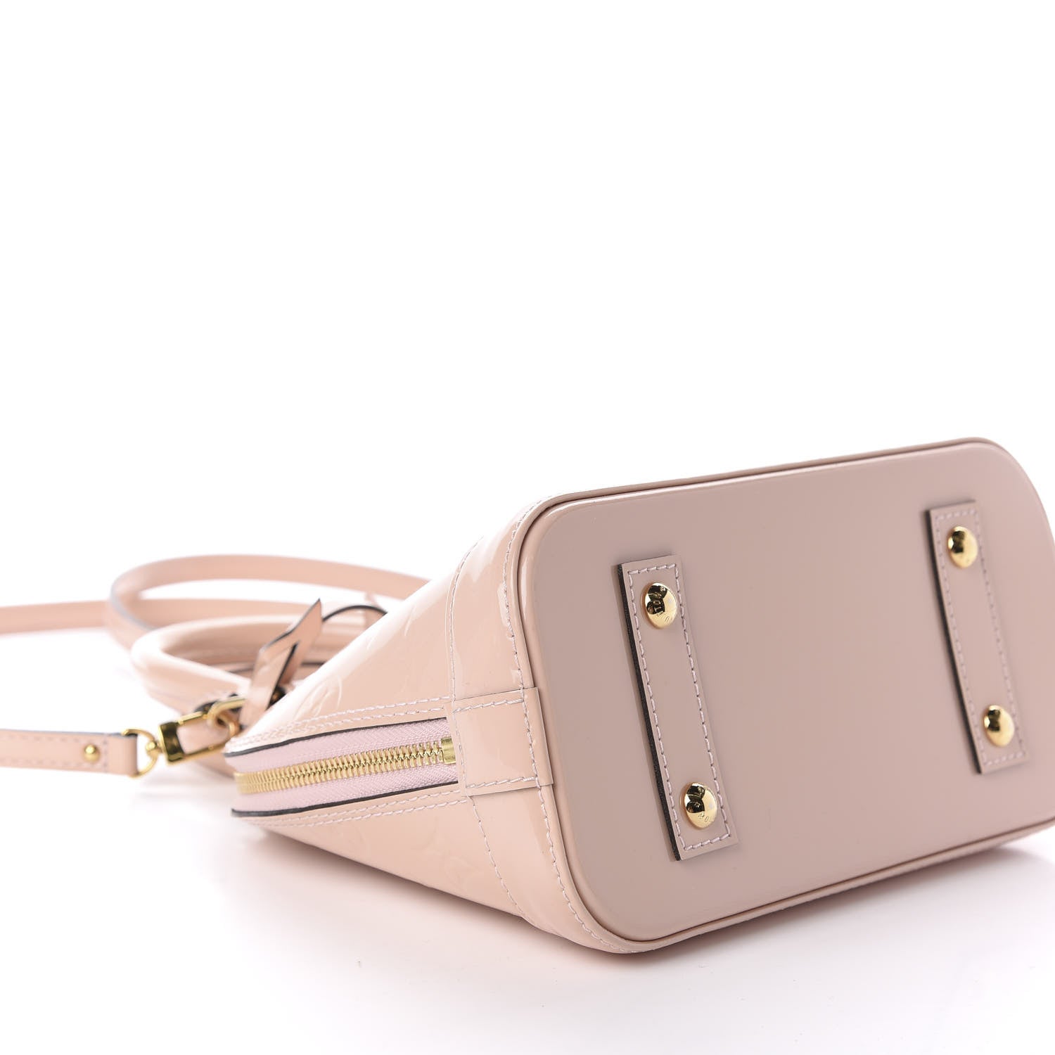 Louis Vuitton Vernis Alma BB Rose Ballerine 6 of 10