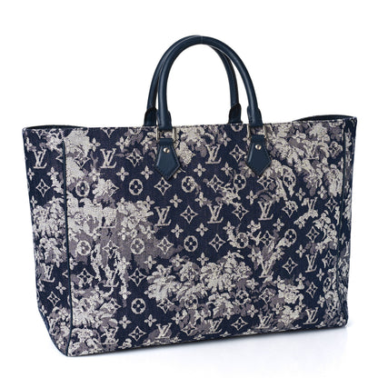 Louis Vuitton Monogram Tapestry Grand Sac Bleu 3 of 8
