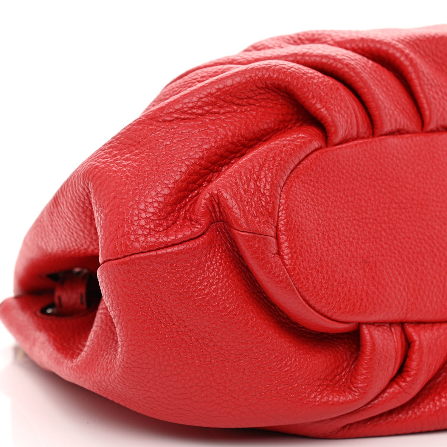 Fendi Cuoio Romano Selleria Pomodorino Tote Red 9 of 13