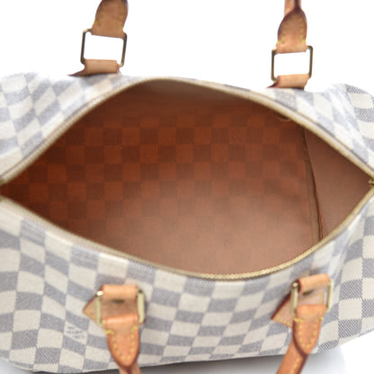 Louis Vuitton Damier Azur Speedy 30 5 of 19