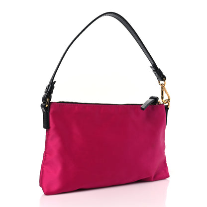Versace Nylon Medusa Pochette Flamingo Black 3 of 8
