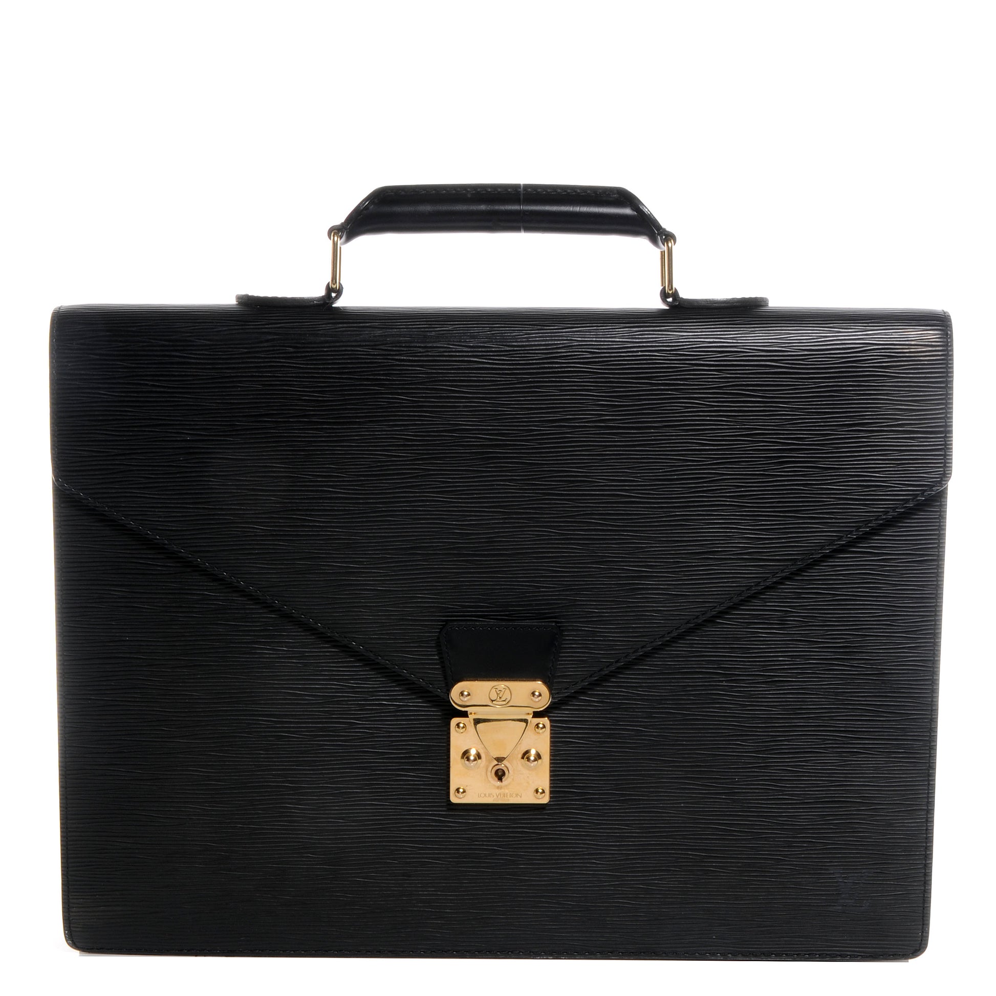 Louis Vuitton Epi Serviette Conseiller Briefcase Black 1 of 8