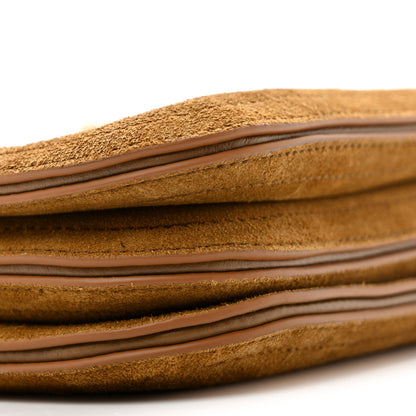 Phoebe Philo Suede Small Gig Bag Toffee 8 of 10