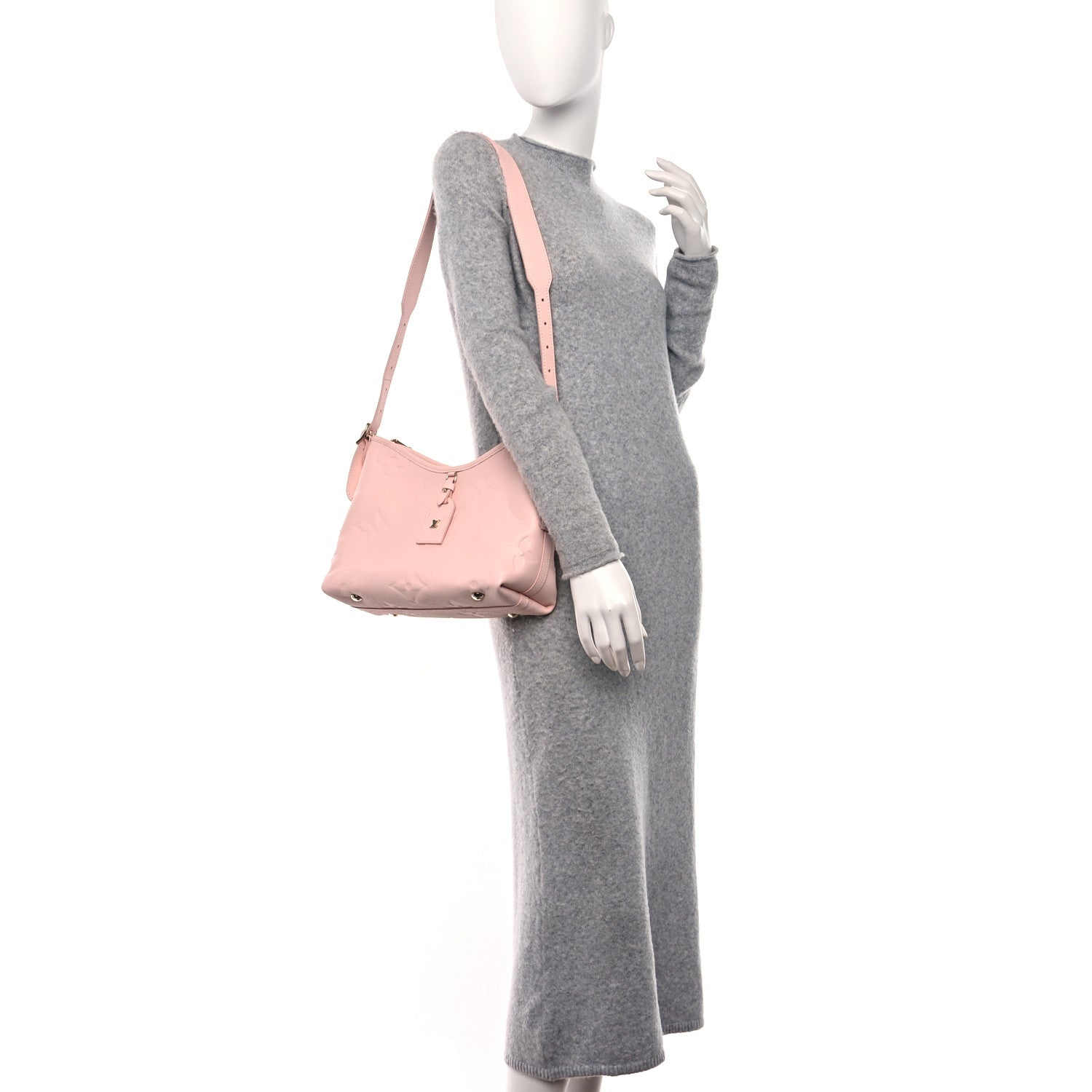 Louis Vuitton Empreinte Monogram Carryall PM Pink Opale 2 of 10