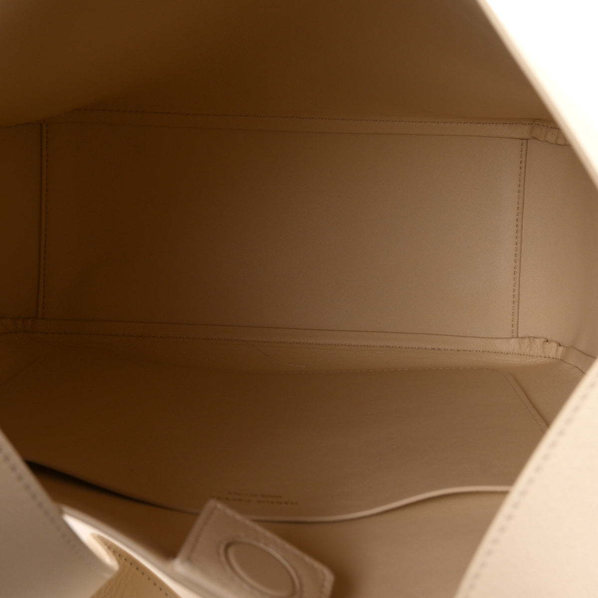 Mansur Gavriel Calfskin Box Hobo Bag Jasmine 5 of 9