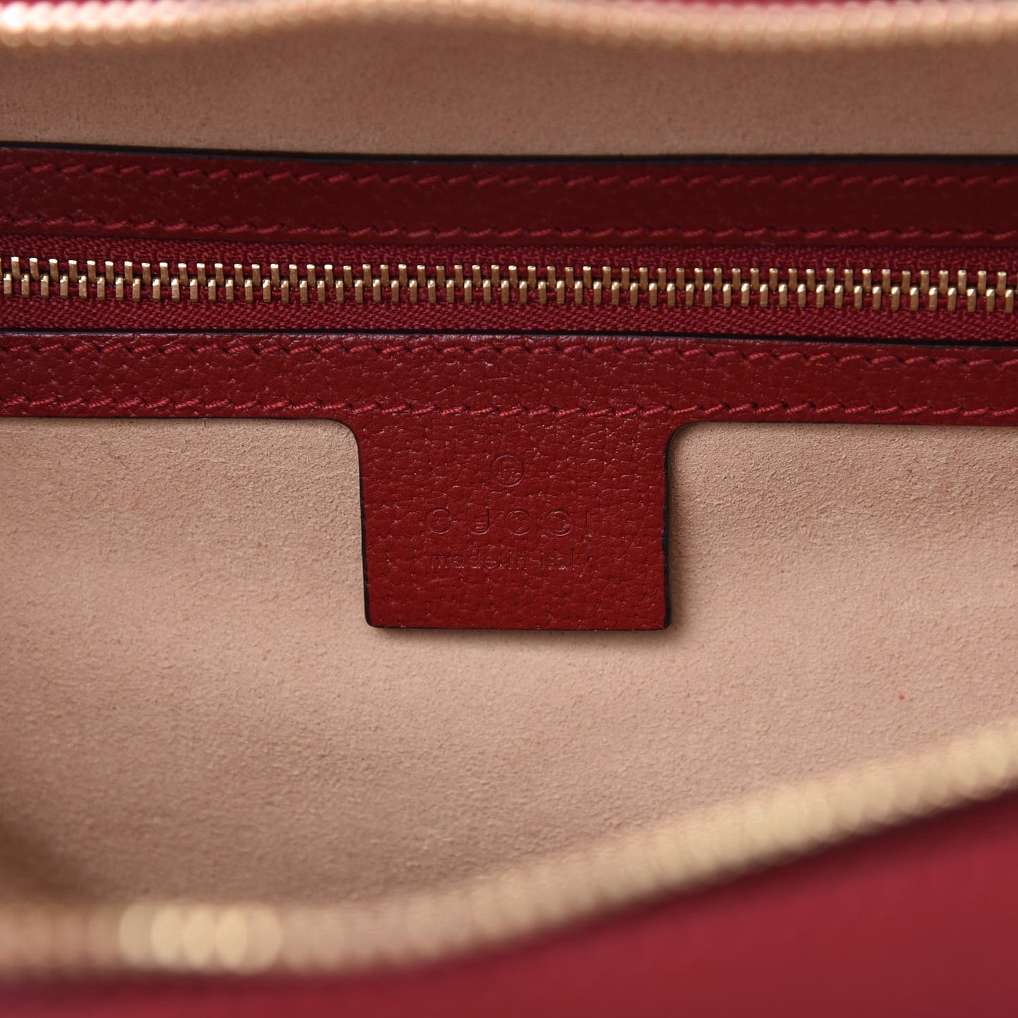 GG Supreme Monogram Flora Web Small Ophidia Top Handle Shoulder Bag Hibiscus Red