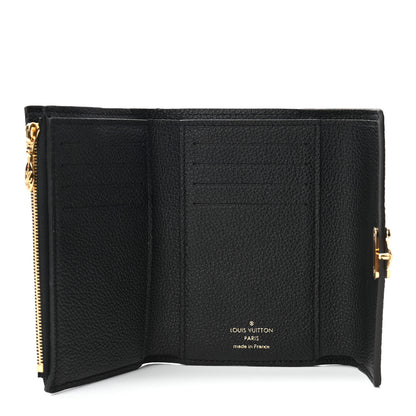 Louis Vuitton Monogram Pallas Compact Wallet NM Black 5 of 7