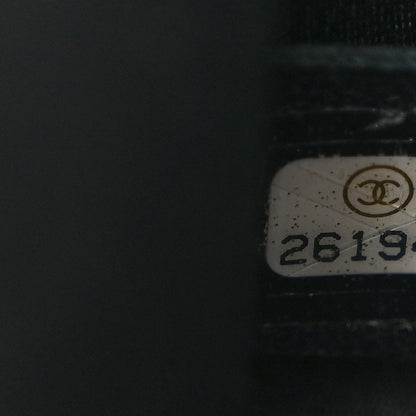 Chanel Caviar Chevron Quilted Medium Boy Flap Black 7 of 11