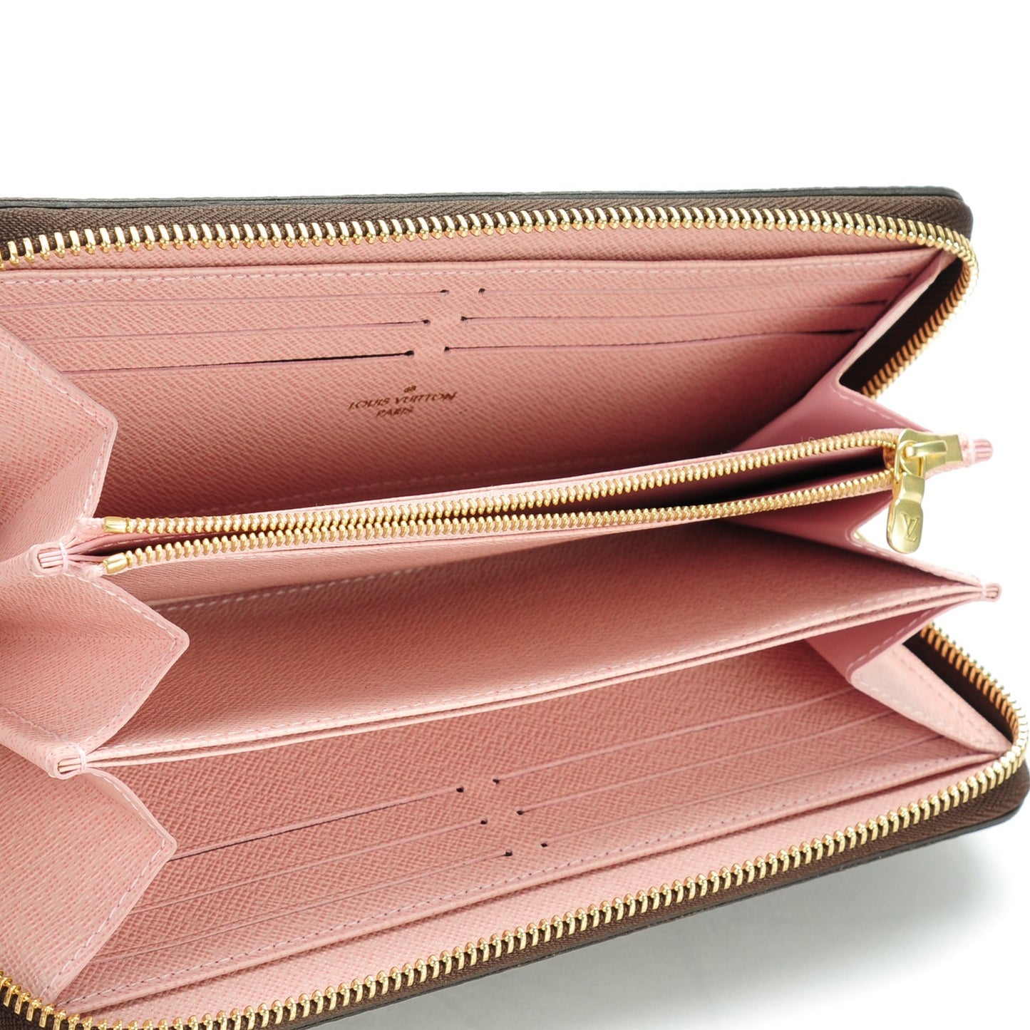 Monogram Zippy Wallet Rose Ballerine