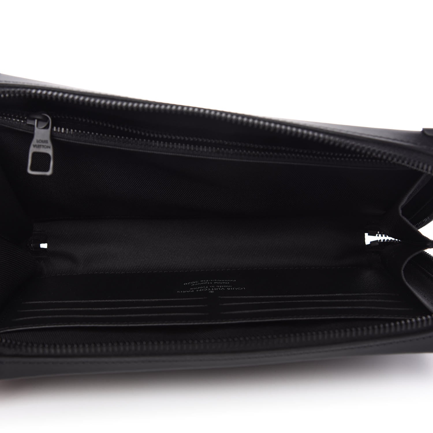 Louis Vuitton Monogram Tuffetage Soft Trunk Clutch Black 5 of 11
