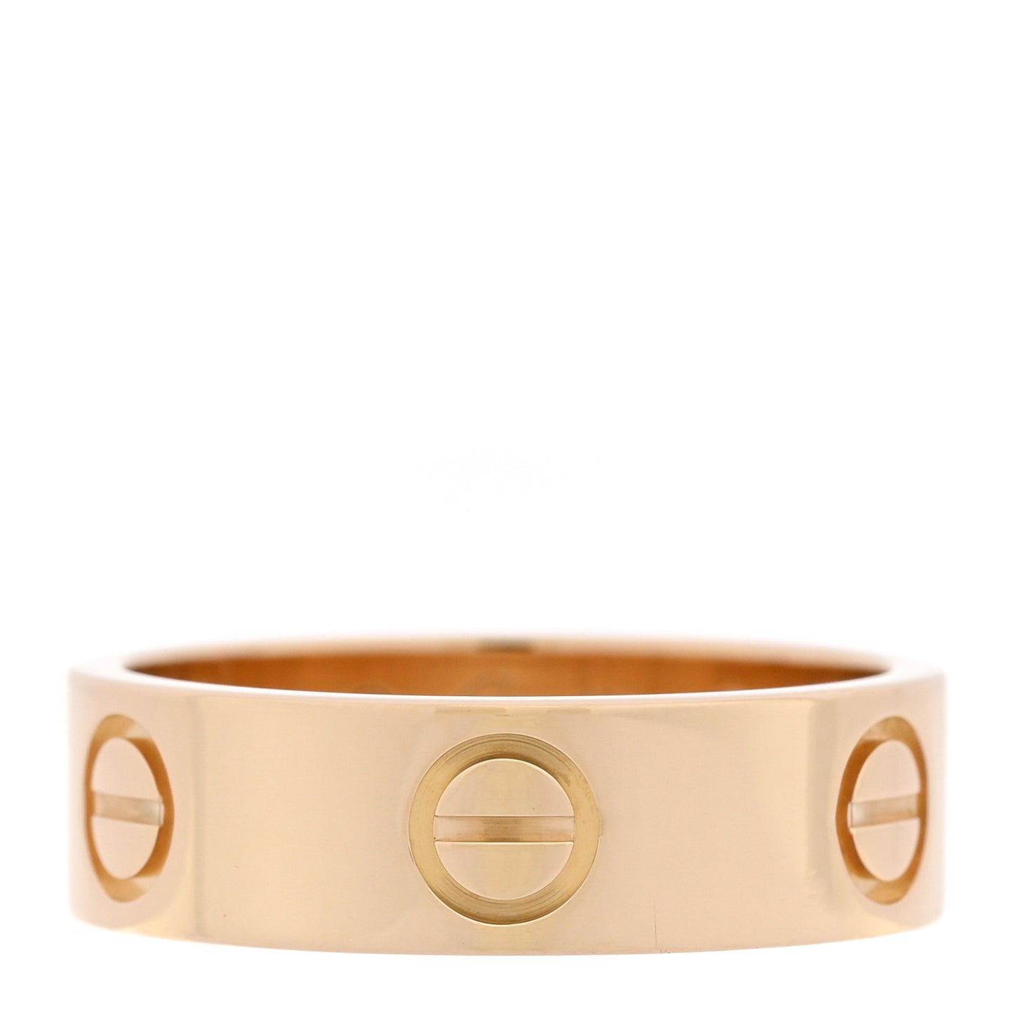 18K Yellow Gold 5.5mm LOVE Ring 51 5.75