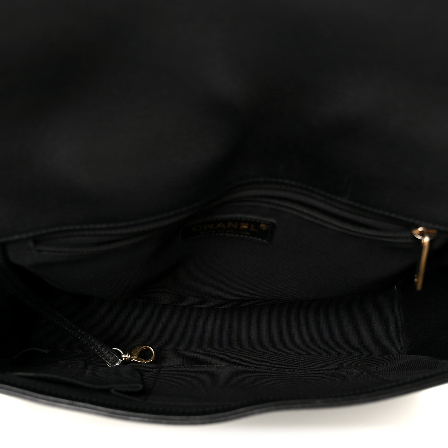 Chanel Braided Sheepskin Large Boy Reverso Flap Black 5 of 10