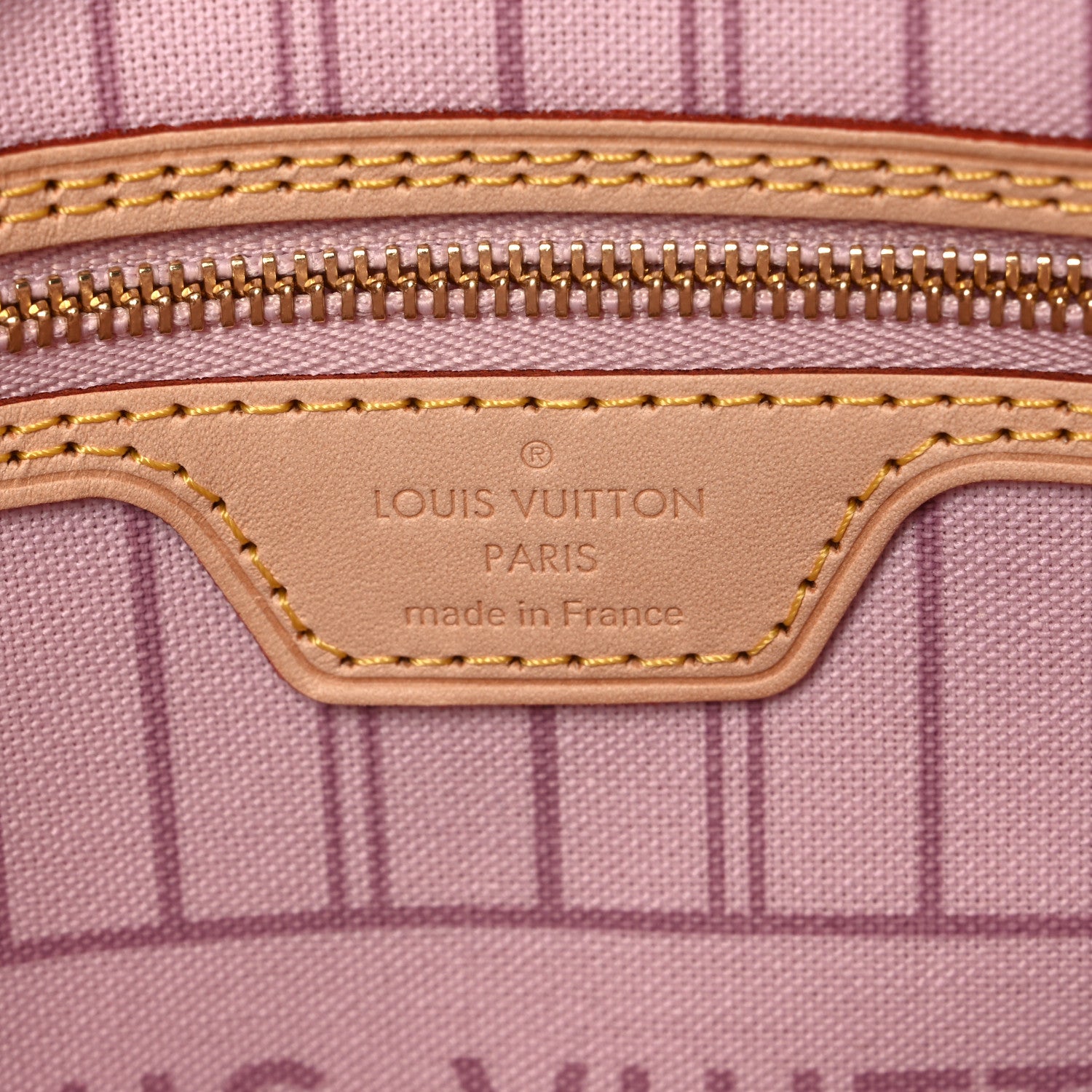 Louis Vuitton Monogram Saint Barth V Neverfull MM Rose Ballerine 7 of 10