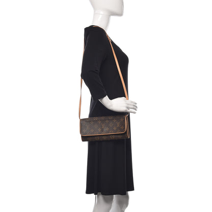 Louis Vuitton Monogram Pochette Twin GM 2 of 14