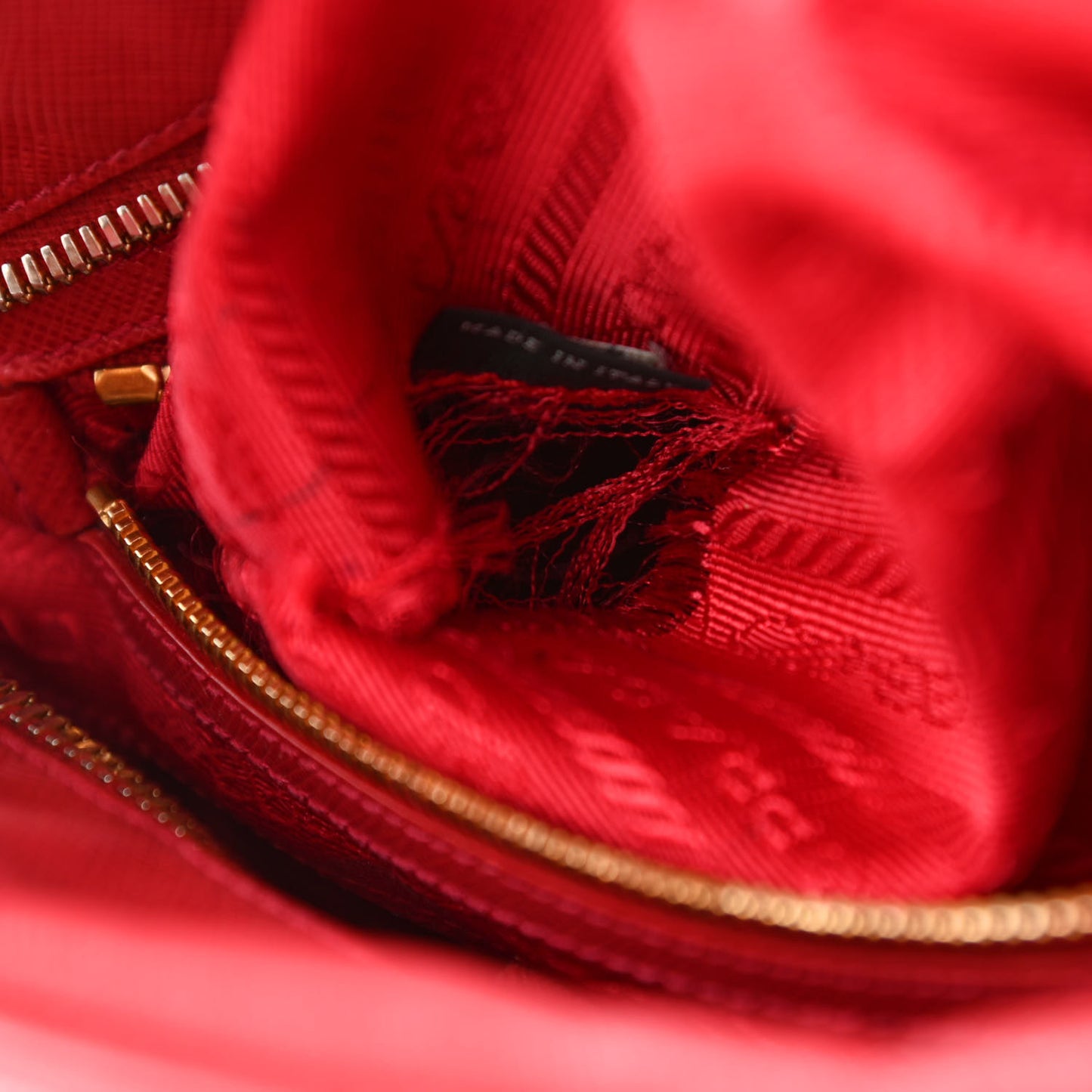 Saffiano Lux Bowler Fuoco