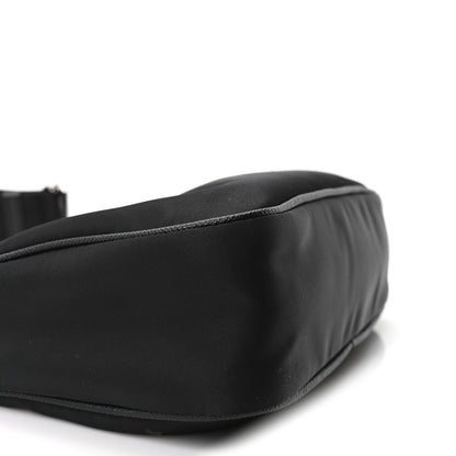 Prada Nylon Re-Edition 2005 Shoulder Bag Black 9 of 10