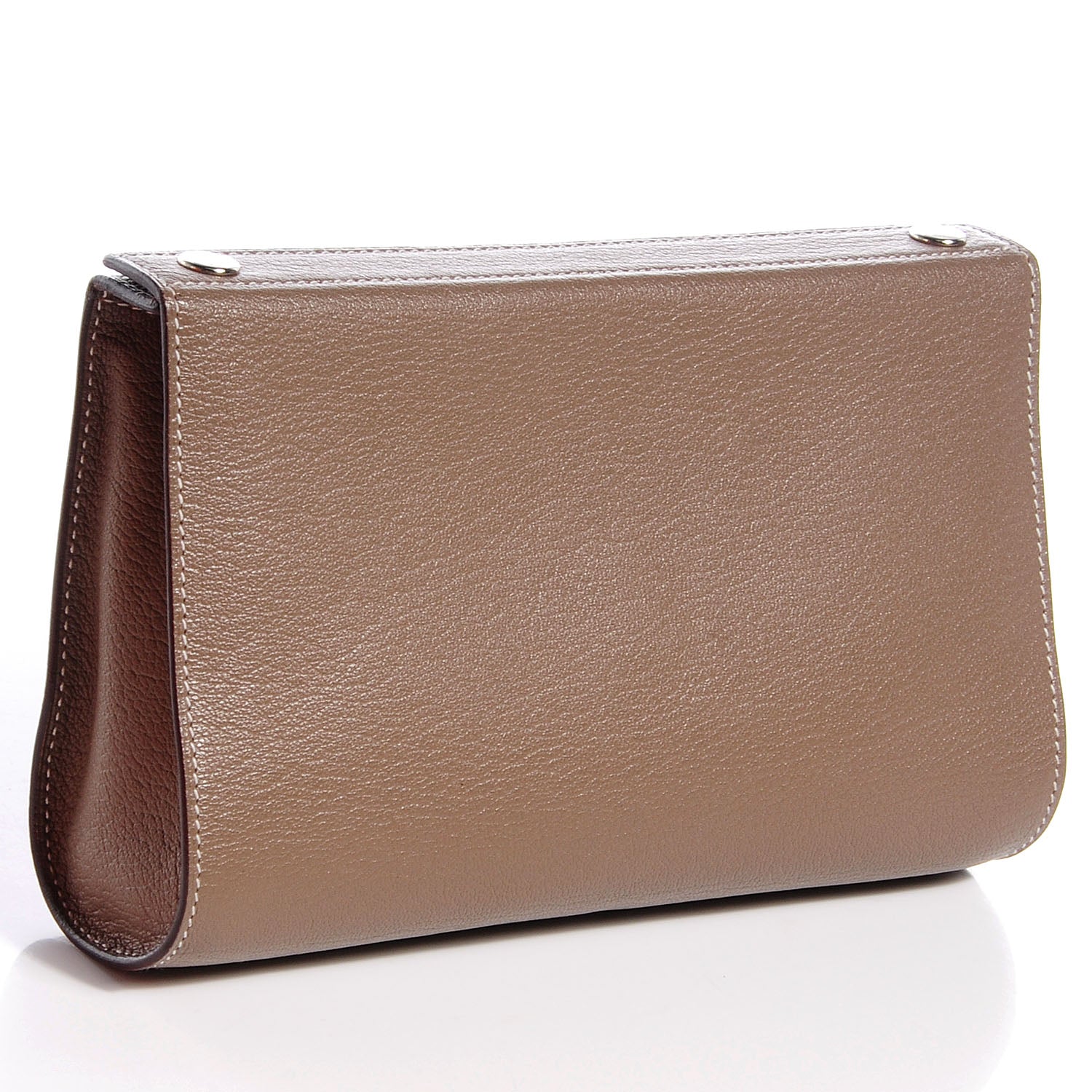 Hermes Chèvre Mysore Karo GM Etoupe 3 of 7